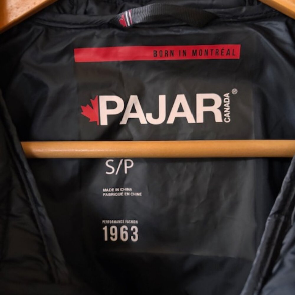 Pajar Osprey Channel Quilted Lightweight Puffer Jacket Men's Black Size Small - Picture 3 of 10